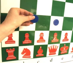 Tout Pour le Jeu Jeu d'échec mural repositionnable complet pour démonstration