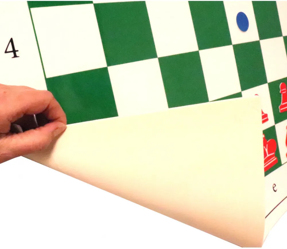 Tout Pour le Jeu Jeu d'échec mural repositionnable complet pour démonstration