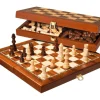 Tout Pour le Jeu Jeu d'échecs magnétiques 40 cm en bois complet plateau pliable+ 32 pièces