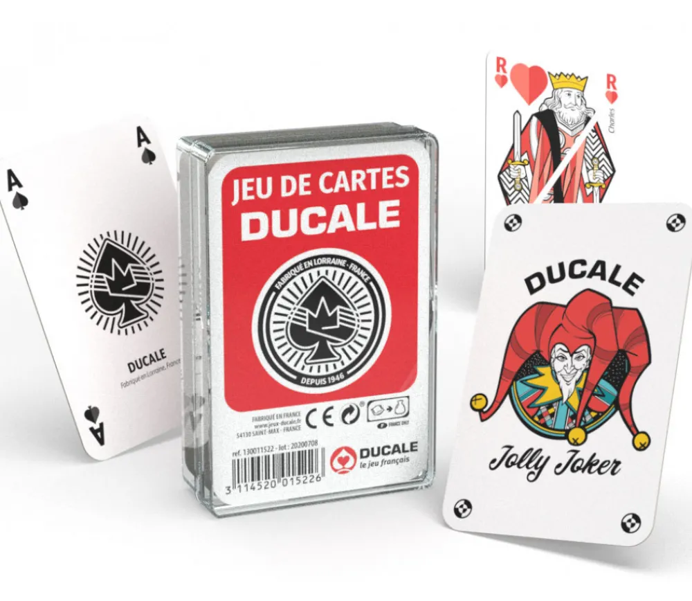 Tout Pour le Jeu Jeu de 54 cartes dans boite plastique - Ducale