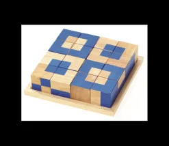 Tout Pour le Jeu Jeu de 16 cubes bicolores sur plateau