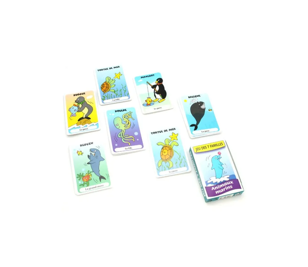 Tout Pour le Jeu Jeu de 7 familles animaux