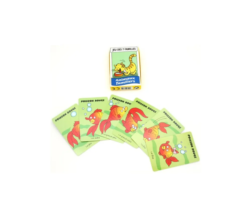 Tout Pour le Jeu Jeu de 7 familles animaux