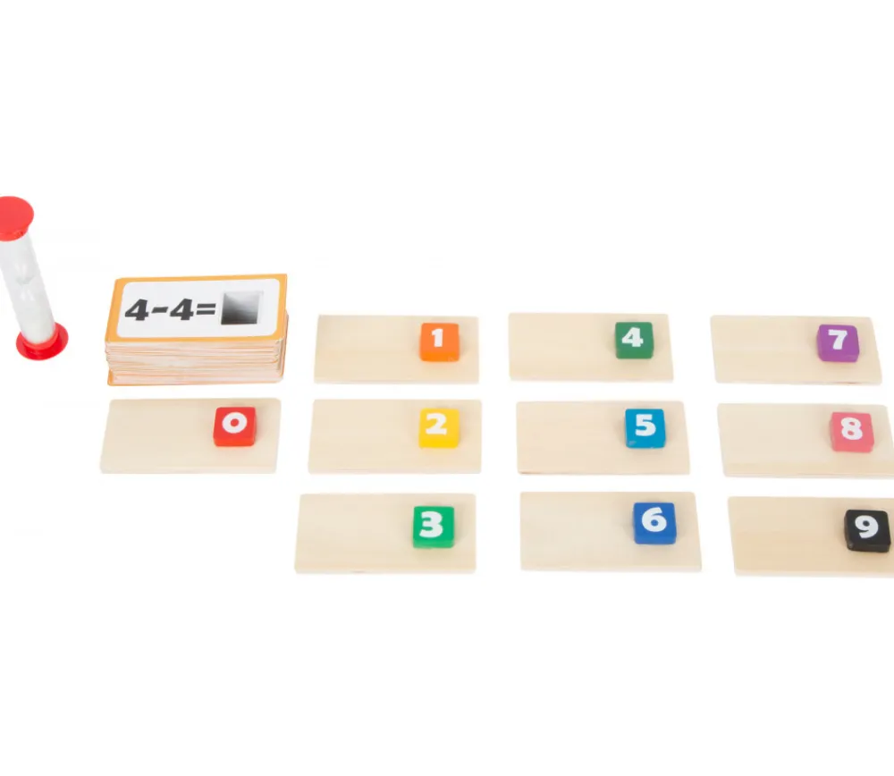 Tout Pour le Jeu Jeu de calcul en bois addition et soustraction