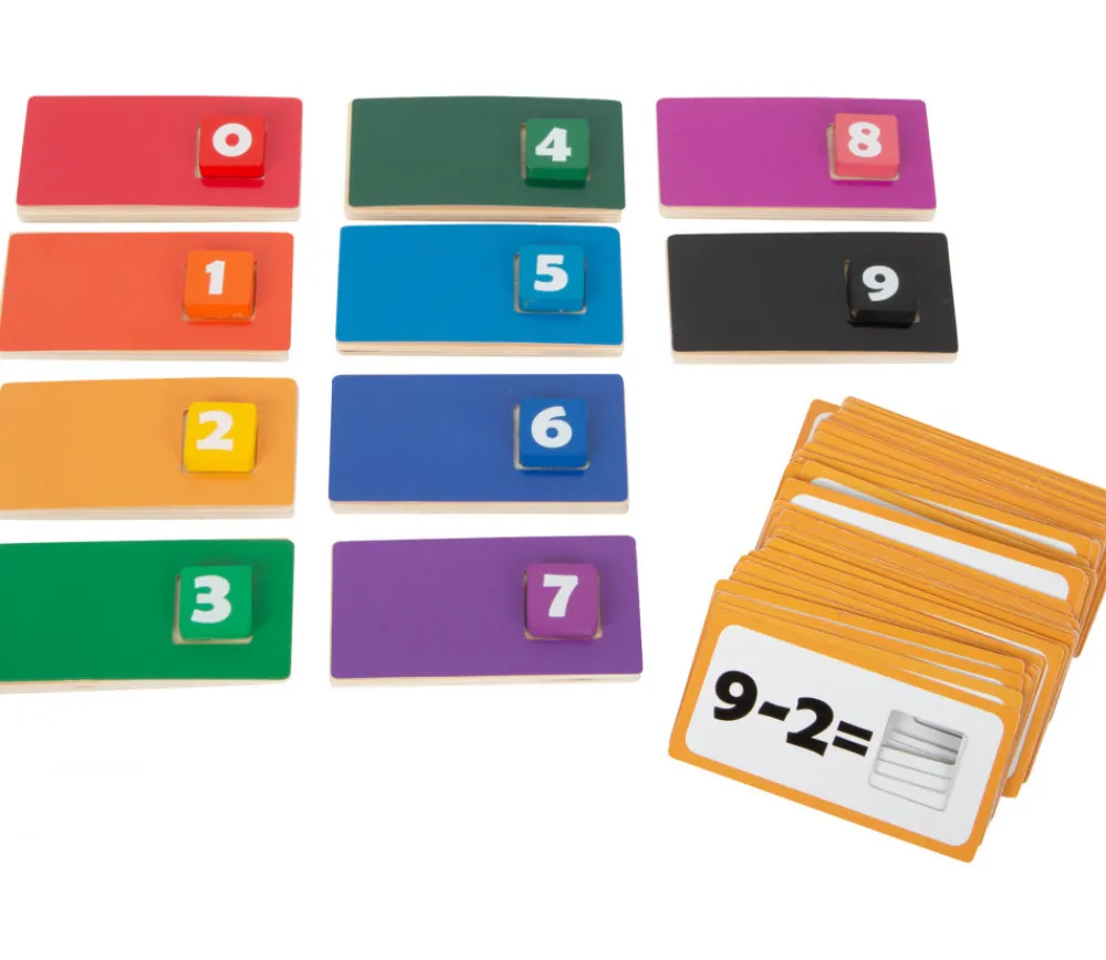 Tout Pour le Jeu Jeu de calcul en bois addition et soustraction