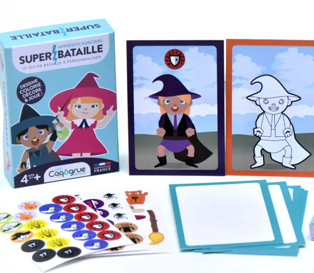Tout Pour le Jeu Jeu de cartes à personnaliser Super Bataille apprentis sorciers
