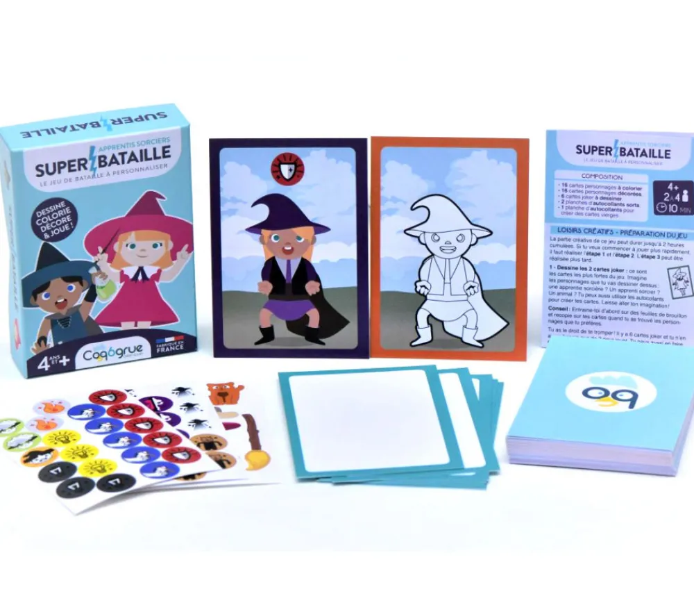 Tout Pour le Jeu Jeu de cartes à personnaliser Super Bataille apprentis sorciers
