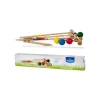 Tout Pour le Jeu Jeu de croquet adulte/enfant 77 cm en bois 4 joueurs