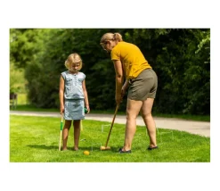 Tout Pour le Jeu Jeu de croquet adulte/enfant 77 cm en bois 4 joueurs