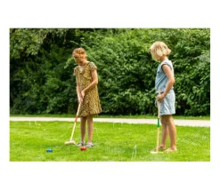 Tout Pour le Jeu Jeu de croquet adulte/enfant 77 cm en bois 4 joueurs