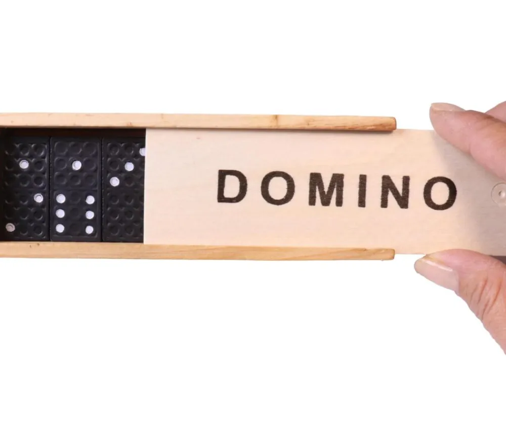 Tout Pour le Jeu Jeu de dominos coffret bois