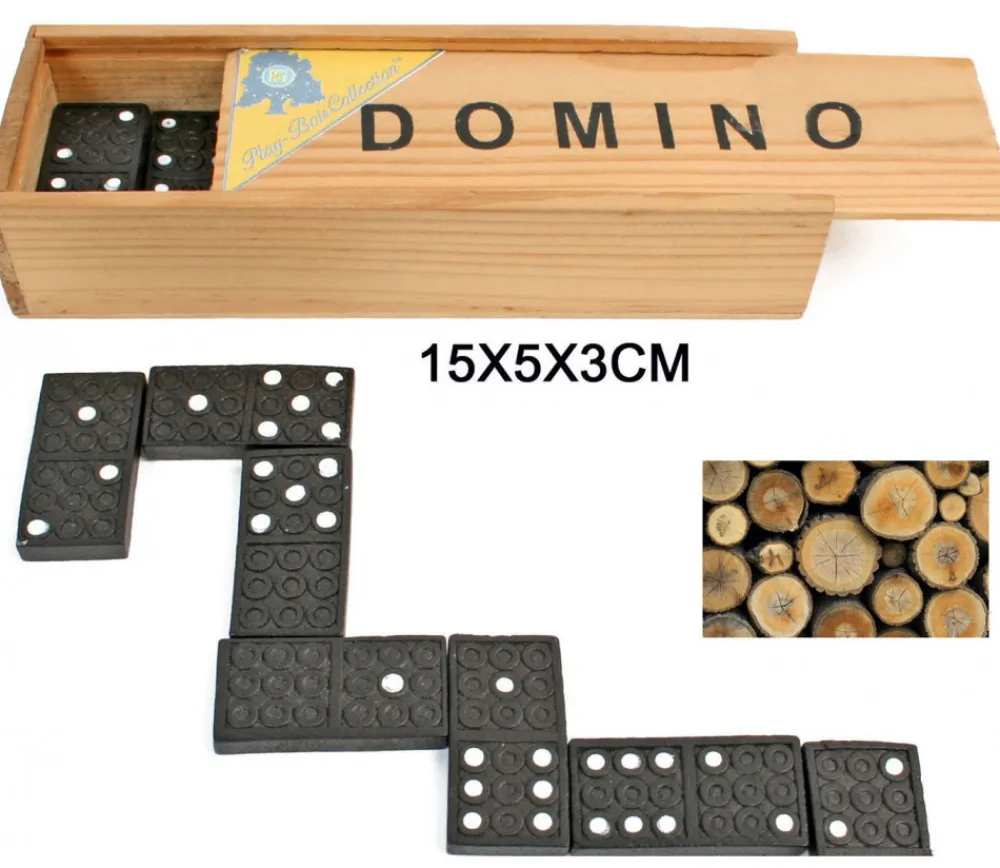 Tout Pour le Jeu Jeu de dominos coffret bois