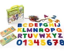 Tout Pour le Jeu Jeu de laçage lettres et chiffres
