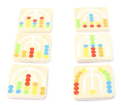 Enfant Tout Pour le Jeu Jeu de logique enfant Arc-en-ciel bois