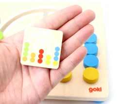 Enfant Tout Pour le Jeu Jeu de logique enfant Arc-en-ciel bois