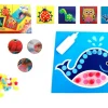 Tout Pour le Jeu Jeu de mosaïques pompons multicolores