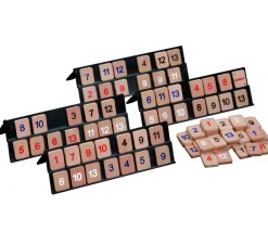 Tout Pour le Jeu Jeu de Rummy de voyage tuiles en bois