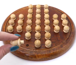 Tout Pour le Jeu Jeu de solitaire en bois 23.5 cm - fabrication française