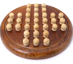 Tout Pour le Jeu Jeu de solitaire en bois 23.5 cm - fabrication française
