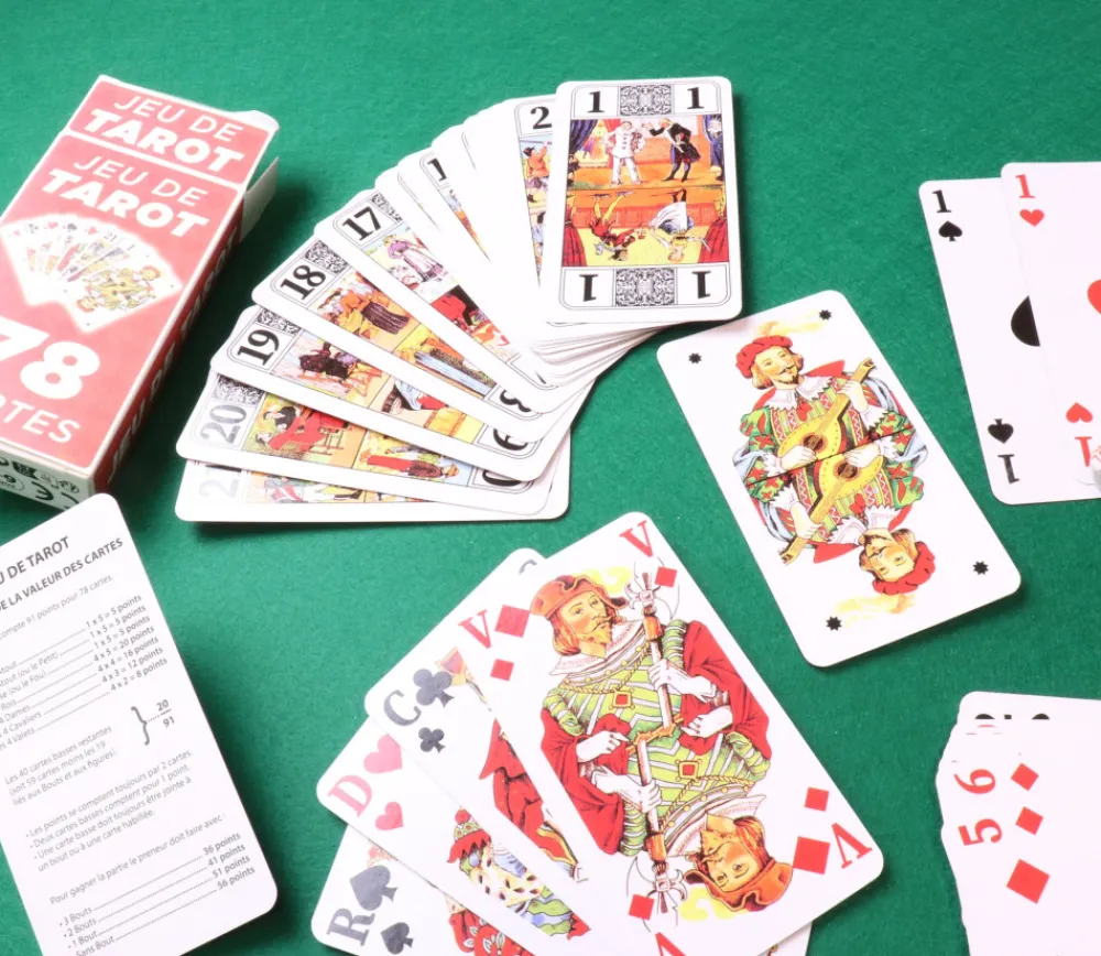 Tout Pour le Jeu Jeu de Tarot 78 cartes 11.5 x 6 cm