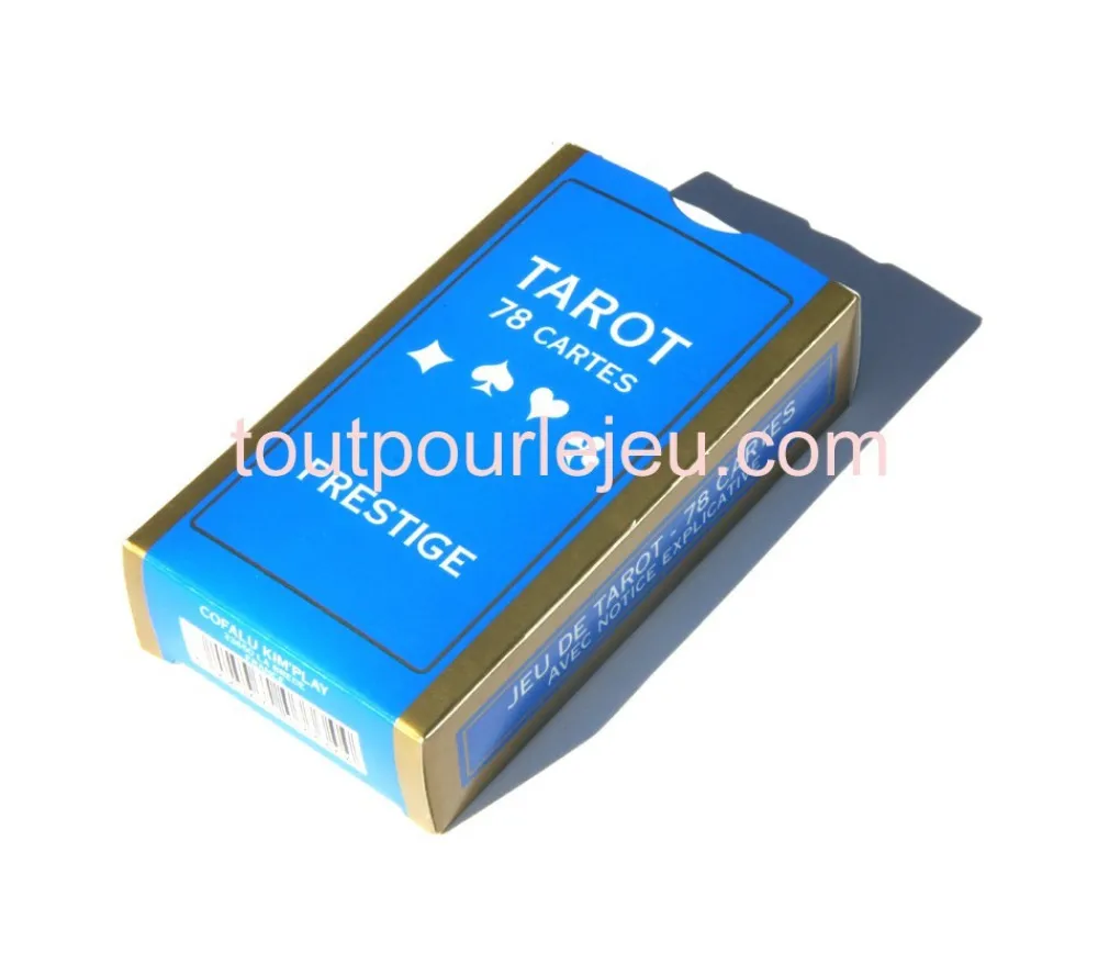 Tout Pour le Jeu Jeu de tarot standard 78 cartes à jouer plastifiées