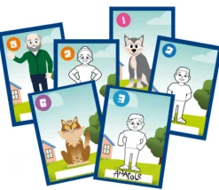 Enfant Tout Pour le Jeu Jeu des 7 familles à personnaliser SUPER FAMILLES