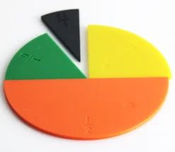 Tout Pour le Jeu Jeu des fractions - 21 portions (rond de 10 cm)