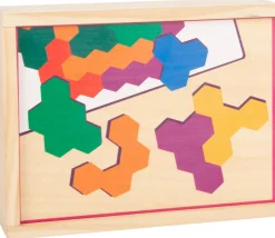 Tout Pour le Jeu Jeu des Hexagones en bois casse-tête Puzzle