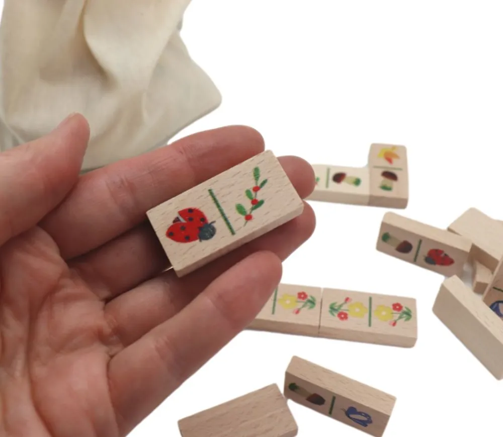 Tout Pour le Jeu Jeu domino Nature tout en bois fabrication France