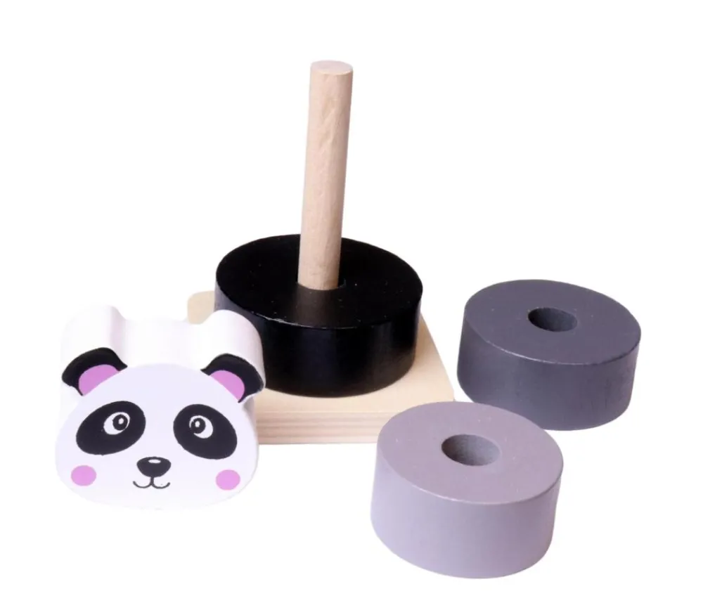 Tout Pour le Jeu Jeu empilable panda 10 cm