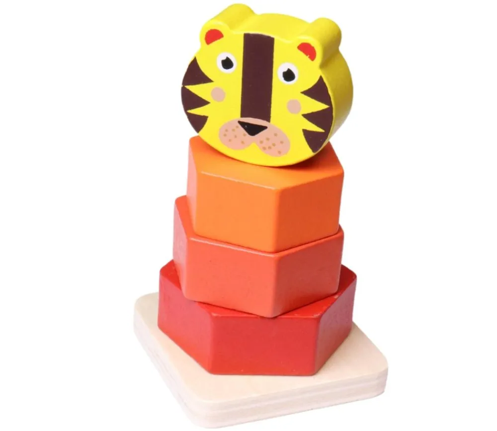 Tout Pour le Jeu Jeu empilable tigre 10 cm