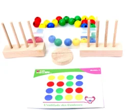 Tout Pour le Jeu Jeu enfilade des couleurs en bois