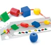 Tout Pour le Jeu Jeu laçage Perles formes géométriques 25 mm
