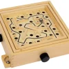 Tout Pour le Jeu Jeu Labyrinthe en bois 19.6 x 19.7 cm à billes