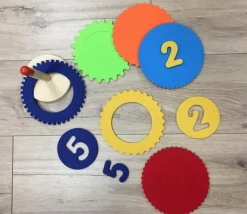 Enfant Tout Pour le Jeu Jeu Lancer d'anneaux + marelle - 2 en 1