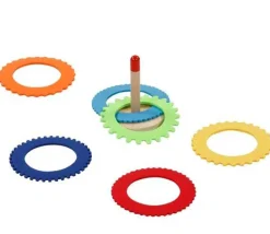 Enfant Tout Pour le Jeu Jeu Lancer d'anneaux + marelle - 2 en 1