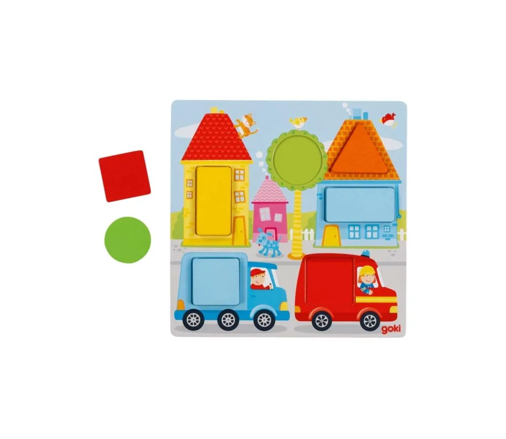 Enfant Tout Pour le Jeu Jeu loto couleurs et formes en bois