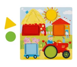 Enfant Tout Pour le Jeu Jeu loto couleurs et formes en bois