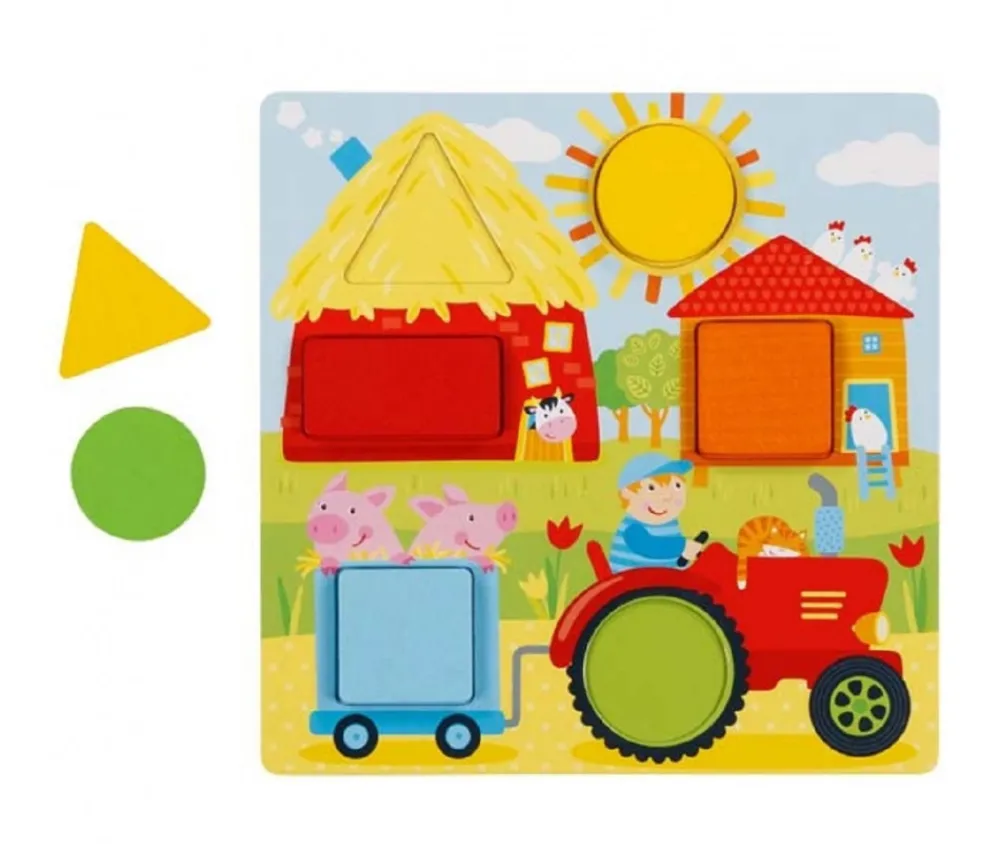 Enfant Tout Pour le Jeu Jeu loto couleurs et formes en bois