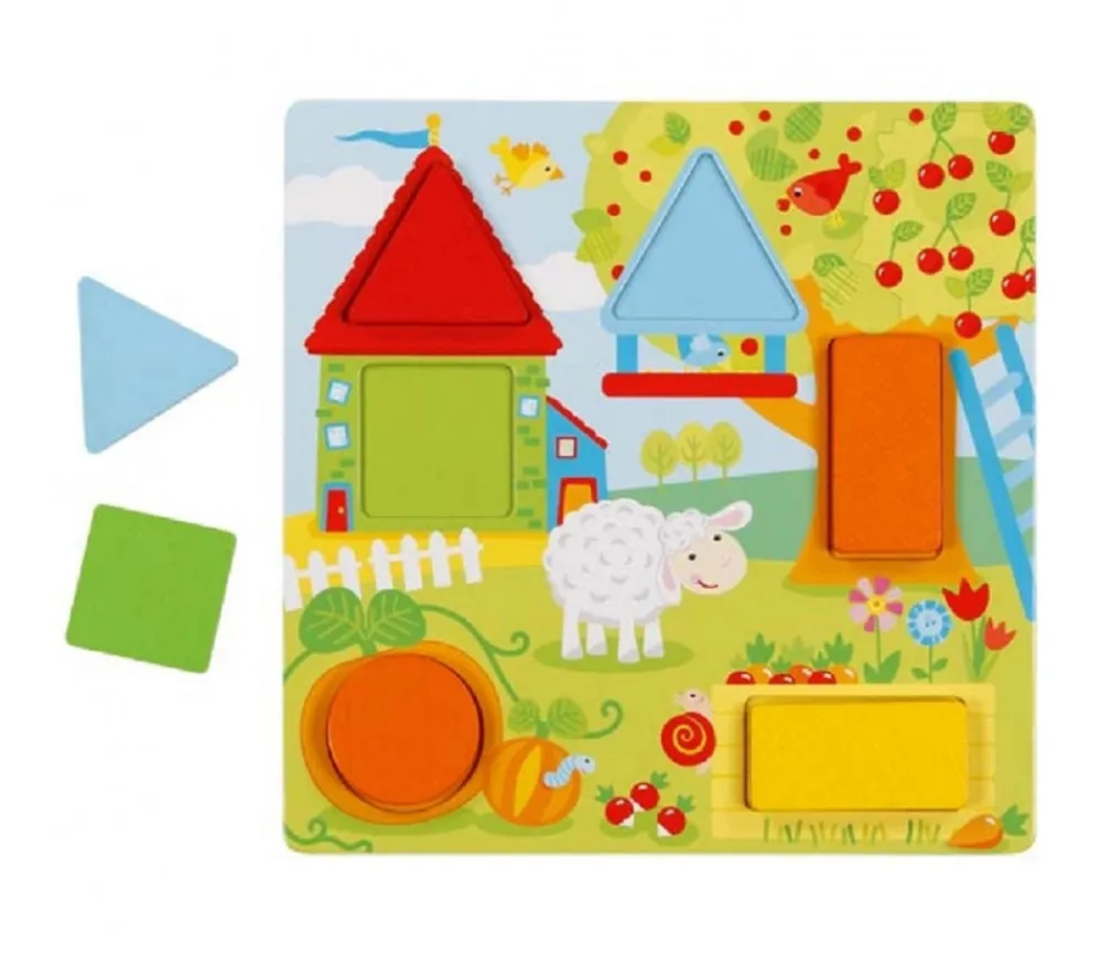 Enfant Tout Pour le Jeu Jeu loto couleurs et formes en bois