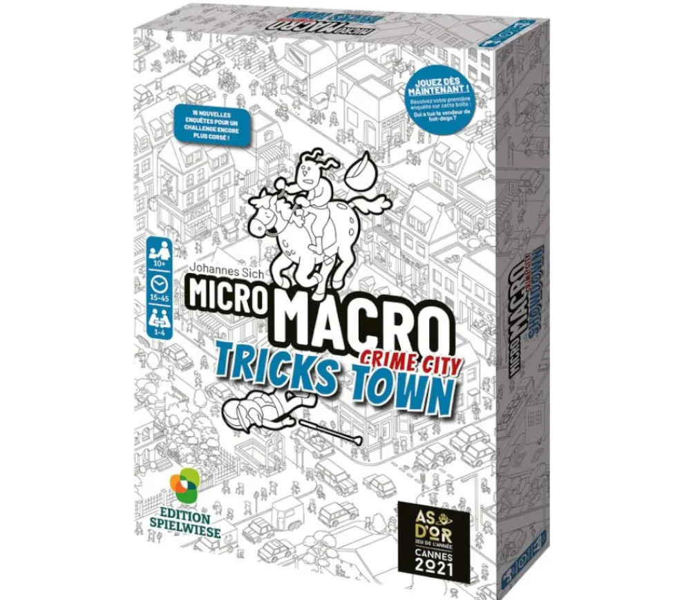 Tout Pour le Jeu Jeu MicroMacro - Crime City : Version Tricks Town