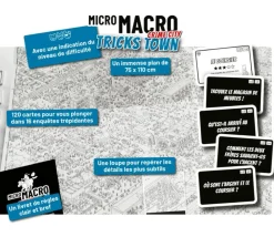 Tout Pour le Jeu Jeu MicroMacro - Crime City : Version Tricks Town