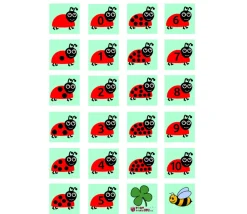 Tout Pour le Jeu Jeu Mémo Coccinelle quantité chiffres à télécharger gratuit