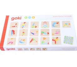 Tout Pour le Jeu Jeu mémo en bois - la gymnastique