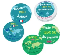 Tout Pour le Jeu Jeu Mémoire Langues du monde 32 cartes