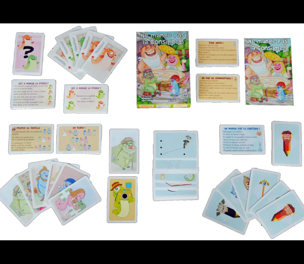 Tout Pour le Jeu Jeu Ne mange pas la consigne primaire et collège