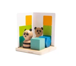 Tout Pour le Jeu Jeu orientation Panda. Puzzle de spatialisation