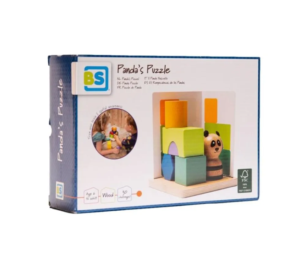 Tout Pour le Jeu Jeu orientation Panda. Puzzle de spatialisation