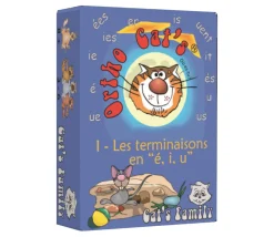 Tout Pour le Jeu Jeu Ortho Cat's 1 terminaisons é i u - orthographe du CE1 au collège