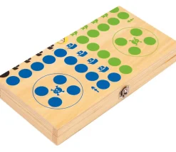 Tout Pour le Jeu Jeu Petits chevaux - ludo pirate en bois
